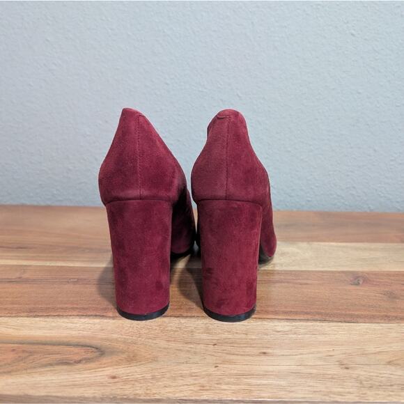 Jeffrey Campbell Potent Pointed Toe Pumps Suede Heels - Picture 7 of 9